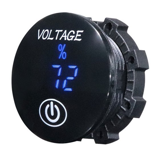 Car LED Digital Display Voltages Meter DC12V 24V Voltmeter Gauge For Easy Installation And Operations