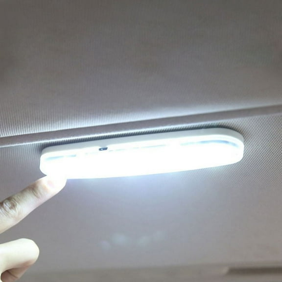 Car LED Interior Reading Light with Magnetic Ceiling Dome Roof Light Tail Box Light USB Rechargeable Universal for Trailer RV Camping Bedroom