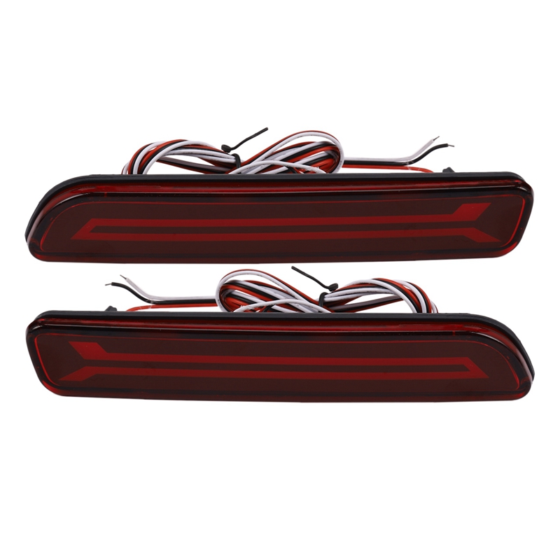 Car LED Rear Brake Tail Bumper Reflector Rear Fog Warning Light for