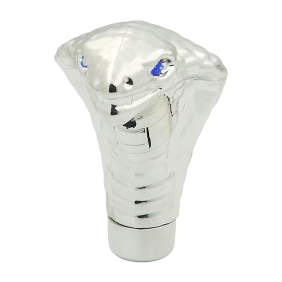 Car LED Snake Knob, Universal Car Gear Stick Shifter Knobs Shifting Lever Head, 4 Modes Light Handle Shifter Lever Novelty Tool Fit Most Manual Automatic Vehicles