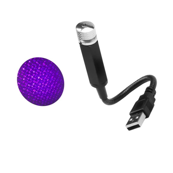 Car LED Starry Light Starry Lights 5V USB Powered Projector Lamp for Car Roof Room Ceiling Decoration