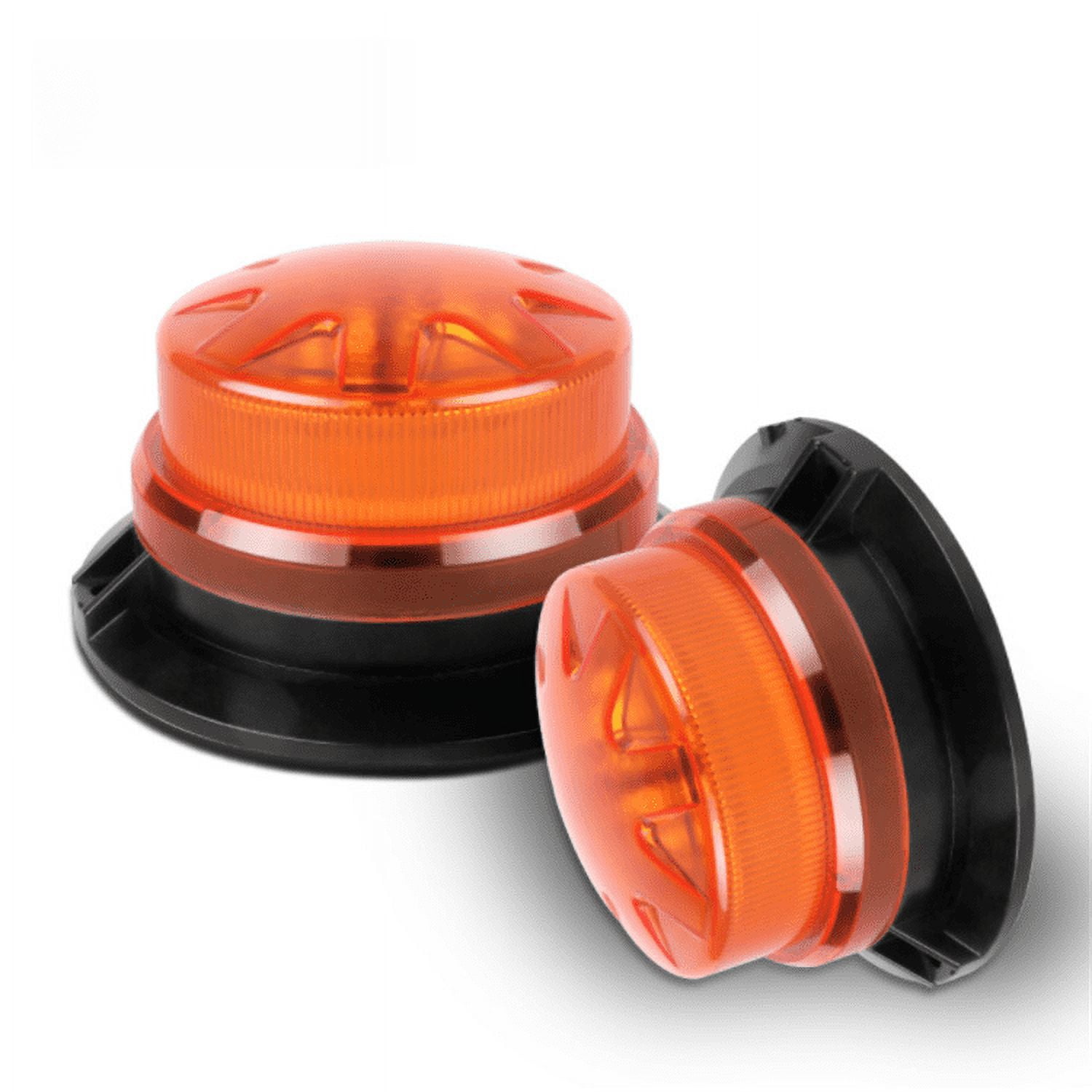 Car LED yellow ceiling flash light 930V traffic warning light rotating