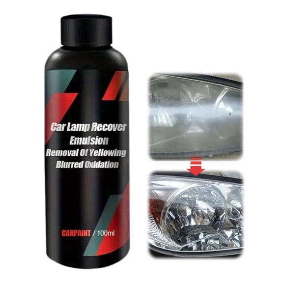 Car Lamp Recovery Emulsion Quick Effect Coating Agent, Advanced Quick Car Coating Spray, Waterless Wash Coat Restore Spray, Ceramic Coat Sprays for Auto Shine and Protection