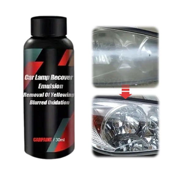 Car Lamp Recovery Emulsion Quick Effect Coating Agent, Advanced Quick Car Coating Spray, Waterless Wash Coat Restore Spray, Ceramic Coat Sprays for Auto Shine and Protection