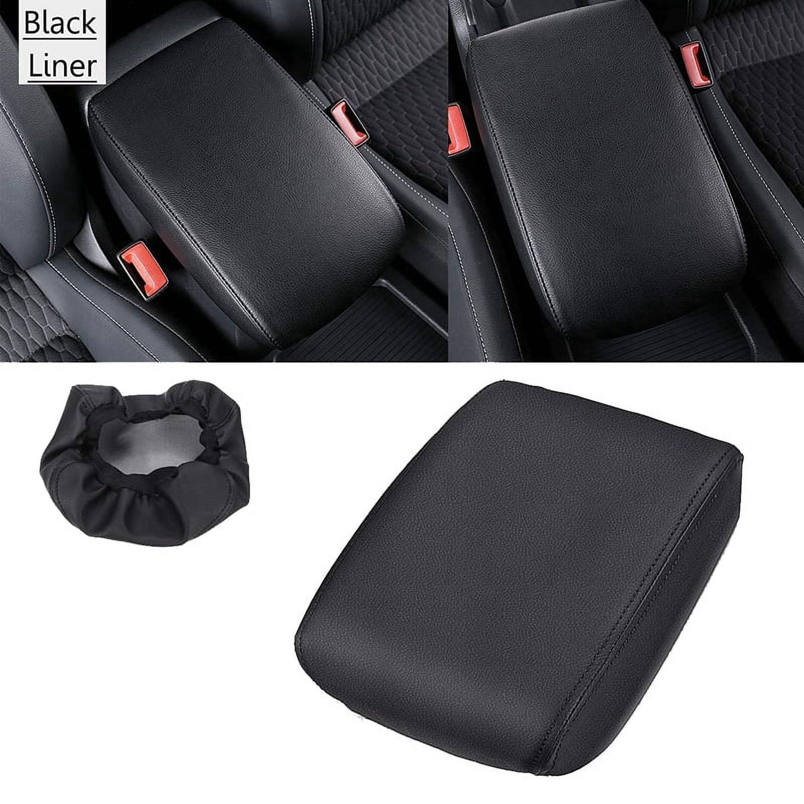 Car Leather Center Console Box Pad Armrest Cover Protective Cover for ...
