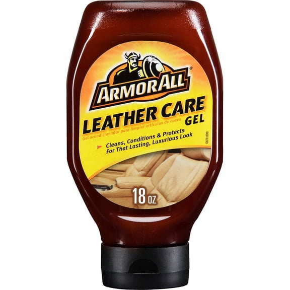 Car Leather Conditioner Gel, Interior Cleaner for Cars, Trucks and Motorcycles, 18 Fl Oz