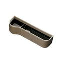 thumbnail image 1 of Car Leather Cup Holder Gap Bag,Car Seat Gap Filler, Automotive Seat Leather Storage Box with Cup Holder, Universal Seat Gap Organizer,Car Seat Storage Box, 1 of 3