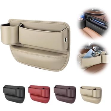 Sales Today Clearance! Vehicle Seat Center Seam Storage Box, Attachable Car Organizer, Cup
