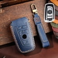 thumbnail image 1 of Car Leather Key Case Cover for BMW F20 F30 F10 F18 F22 F01 X3 X4 F06 F02 M3 M5, 1 of 8