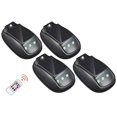 thumbnail image 1 of Car Led Roof Solar Rgb Strobe Light Kit, 4-Piece Exterior Automotive Decor Lights With Remote Control, Multicolor Flash Lights For Car Trucks Vans Suvs Off-Road Vehicles Vehicle, 1 of 5