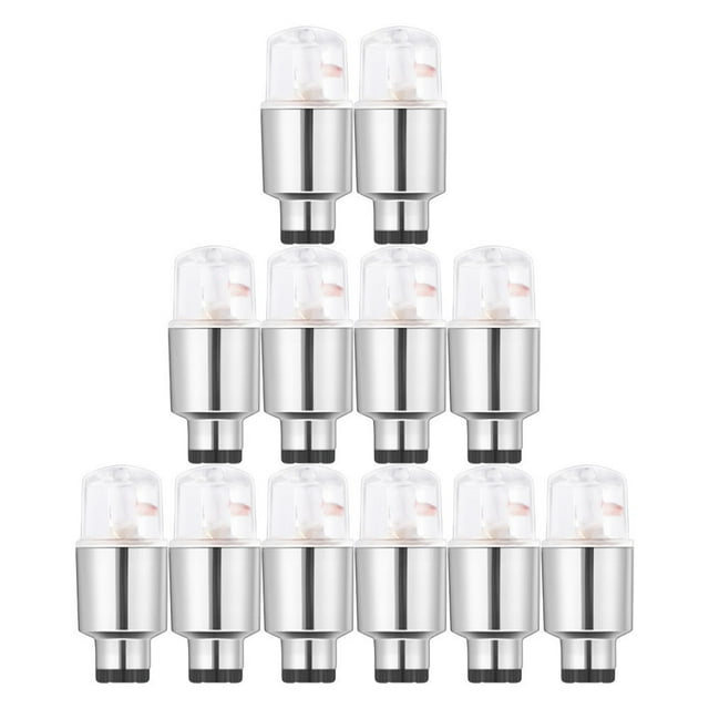 Car Leds Bike Lights for Wheels Gas Nozzle Lamp Valve Stem Caps The