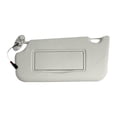 thumbnail image 1 of Car Left Driver & Right Passenger Side Sun Visor With Makeup Mirror, For Ford Focus 2012 2013 2014 2015 2016 2017 2018 Replacement Sunshade Sun With Light -Main driver-left, 1 of 5
