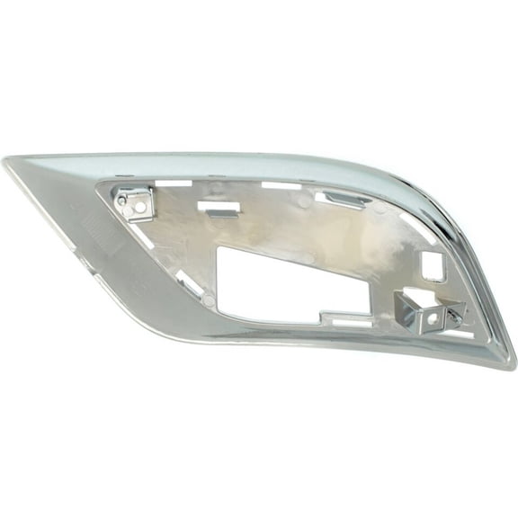 Car Left + Right Chrome Fog Light Bezel Grille Trim For 2017-2021 Grand Cherokee