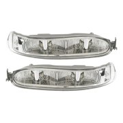 Car Left + Right Pair Turn Signal Light Side Mirror Lamp For Mercedes-Benz W209 CLK 2002-2009