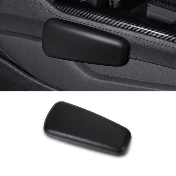 Car Leg & Elbow Support Cushion Set - 2PCS Self-Adhesive Armrest Pads. Comfort Pad for Knee,Ideal for Main Driver Door,Enhance Driving Comfort with These Must-Have Accessories
