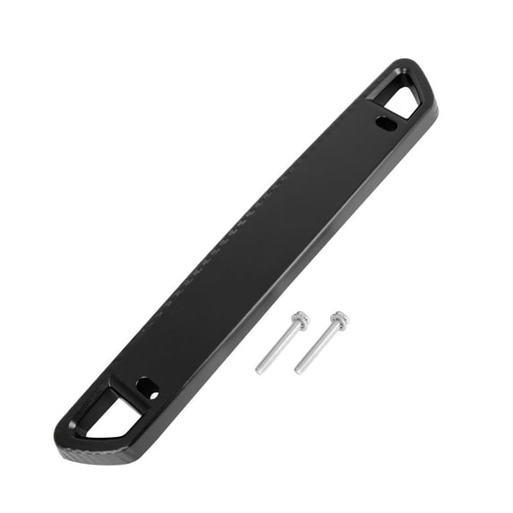 Car License Plate Frame Holder Bracket Set Carbon Fiber Pattern Universal