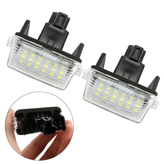 Car License Plate Light, 1 Pair LED Plate Light, For 2014 Camry 2012-2015
