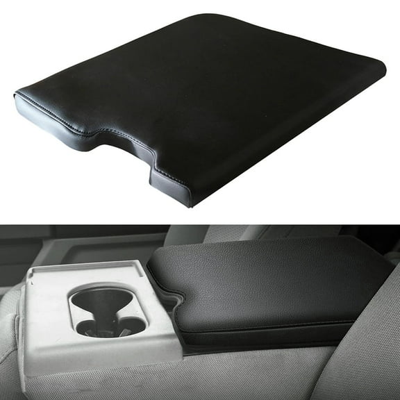 Car Lid Armrest Console Cover For Ford F-150 2015-2023 (Jump Sea T Only) Auto Center Front Soft Protect Cover Accessories