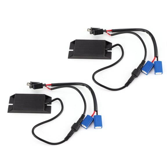 Car Light Single Resistance Resistor H1 Socket Plug and Play for Signal Light / Reversing Light / Brake Light