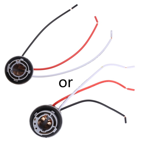 Car Light Wire Wiring Harness Headlight 1157Bulb Socket Connector Plug Extension P21/5W Adapter BAY15D Lamp Holder