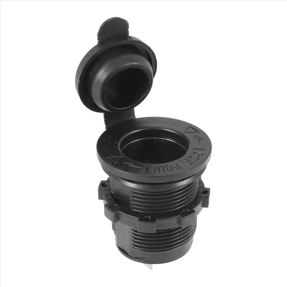 Car- Lighter Socket, 12V Waterproof Lighter Socket Power Outlet Socket for Boat Motorcycle Truck Golf ATV RV