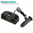 thumbnail image 1 of Car Lighter Socket Dual USB Charger Splitter 12V Outlet Power Adapter, 1 of 6