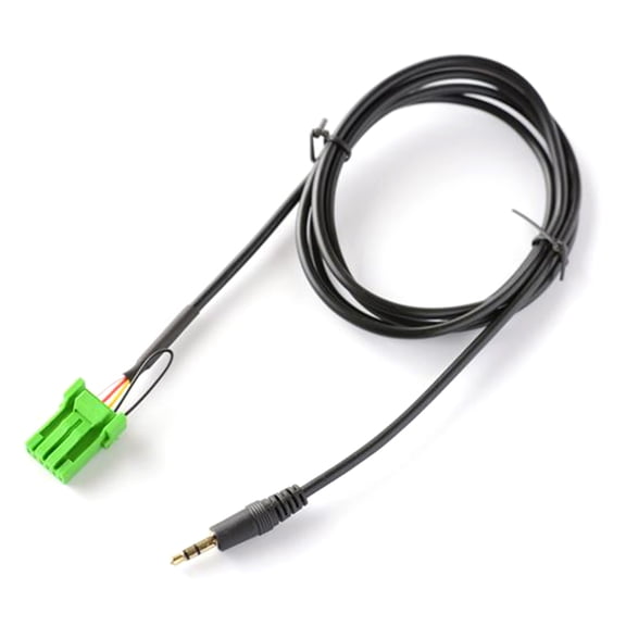 Car Line-in Aux Adapter 3.5mm Aux - Cable Connector 6Pin Socket for Jazz 2002-2006