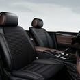 thumbnail image 1 of Car Linen Seat Cushion Set, Summer Ventilated and Breathable Cool Pad with Backrest Cushion, Three Piece Rear Seat Cover, All Season Car Seat Protector, 1 of 7