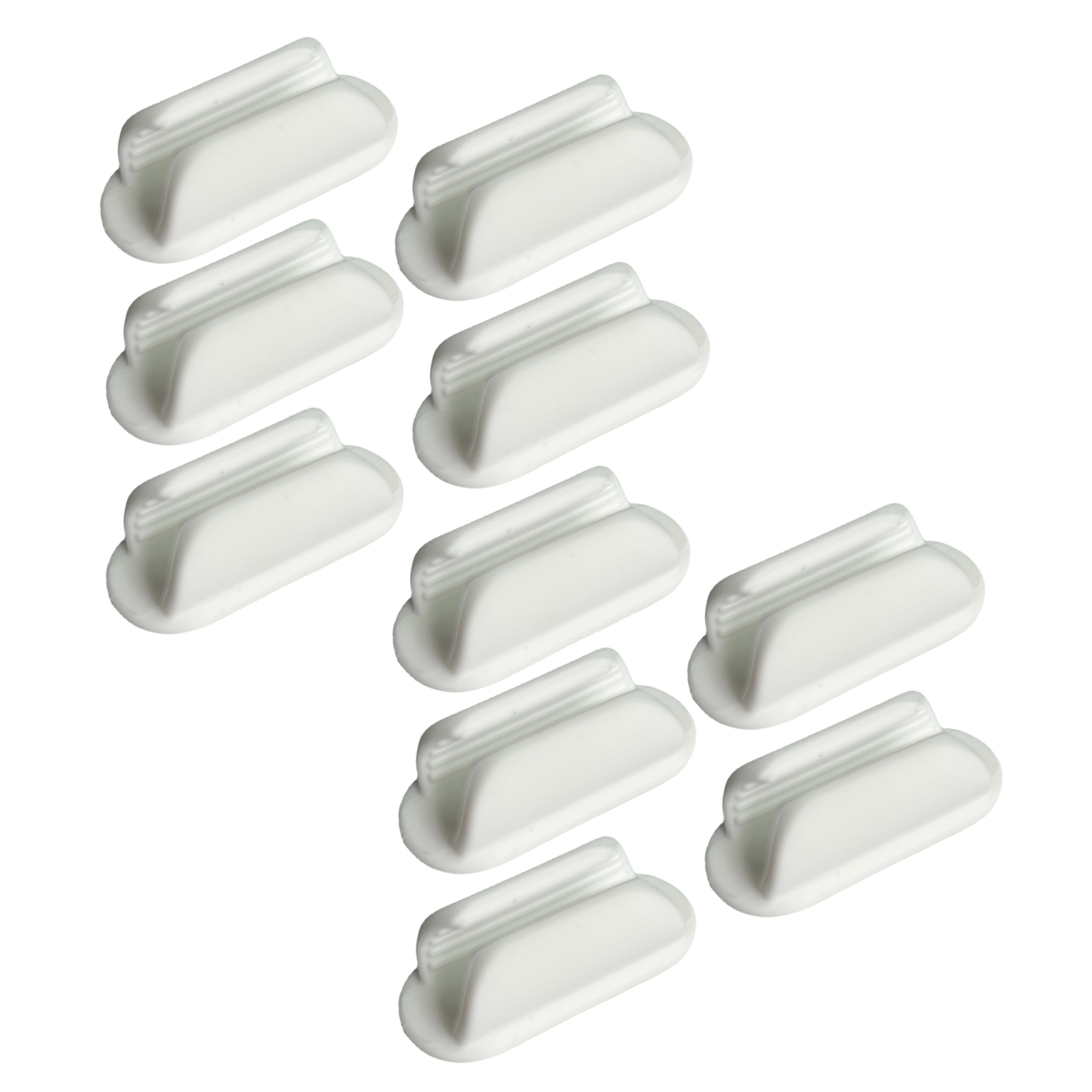 Hovom 2-Pack Silicone Car Chapstick Holder - No-Melt Lip Balm Organizer For Dashboard & Vents (Gray)