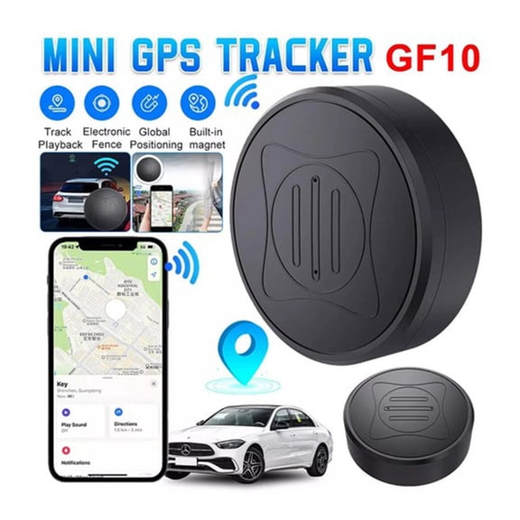 Car Locator Tracker GF10 Vehicle Tracking Device,Magnetic Mini GPS Real Time