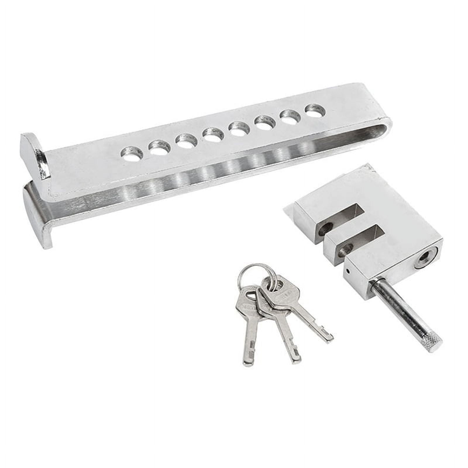 Anti-Theft Lock Car Brake Clutch Stainless Steering Wheel Pedal Security Device