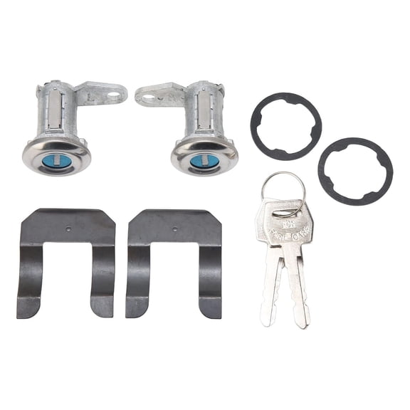 Car Lock with Keys Replacement Automotive Accessory Car Switches Door Lock Cylinder Set Replace 5070001