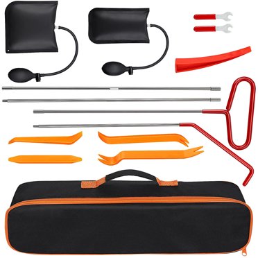 24-Piece Emergency Auto Tool Kit - Window Breaker & Car Door Lock Unlock Tool - Universal