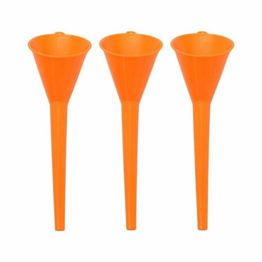 Car Long Stem Funnel Gasoline Oil Fuel Filling Tools Anti-splash Plastic K T8O1
