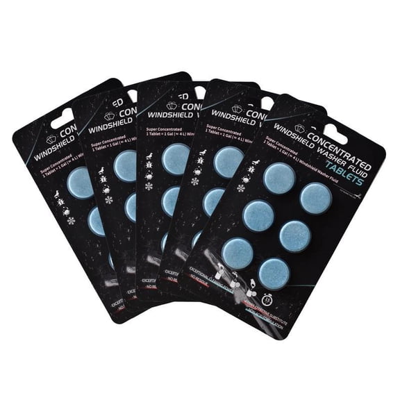 Car Lounge Windshield Washer Fluid Tablets  Tablets for Gallons of Powerful Cleaning with Eco-Friendly Design & Compact Storage Car Detailing Accessories Car Detailing Products 1pc