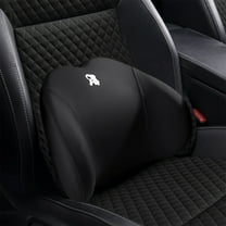 Car Lumbar Cushion for Waist Support, Ergonomic Back Rest for Drivers, Slow Bounce Foam for Back Pain Relief, Breathable Fabric, Ideal for Car, Office, and Home