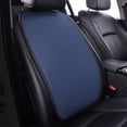 thumbnail image 1 of Car Lumbar Support Cushion, Ventilated Backrest Pad, Ergonomic Spine Alignment, Comfort Solution for Long Drives, 1 of 7