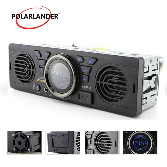 Car MP3 1 DIN Bluetooth Radio Stereo Player FM Audio Stereo Audio Music Handfree USB Autoradio 12V USB SD AUX IN