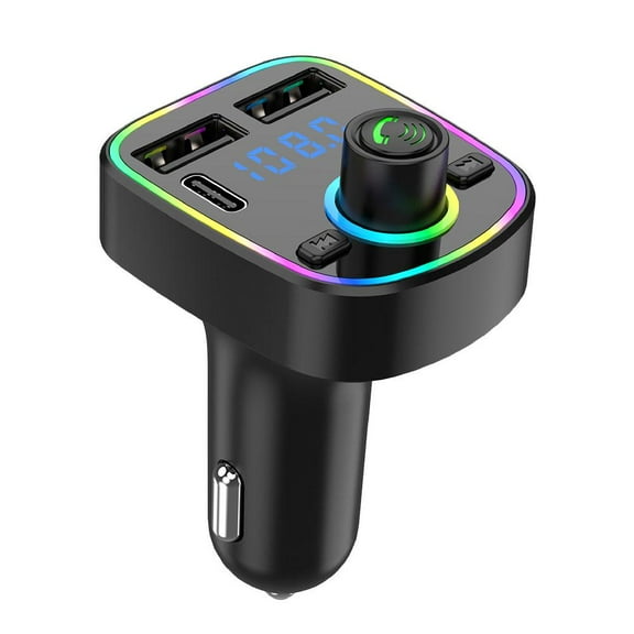 Car MP3 Player with 3.1A Fast Charging - Bluetooth Stereo, 12V-24V, Dual USB Interface, 87.5-108MHz