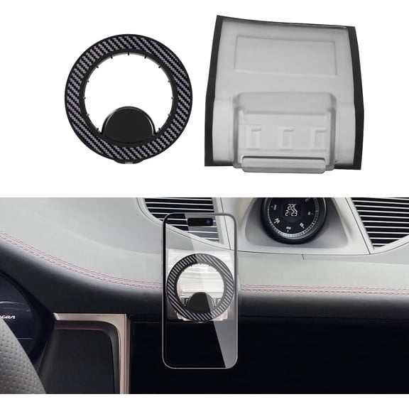 Car Magnetic Phone Holder for Porsche Macan 2015-2026 and Porsche Cayenne 2019-2023 Auto Interior Accessories Best Cellphone Mount Navigation Charging Mobile Cradle Cell Phones Screen Stand Accessory