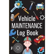 Car Maintenance Log Book, Paperback
