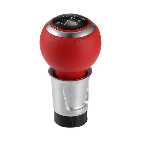 Car Manual Gear Shift Knob 6 Speed Replacement for Audi A4 S4 B8 8K A5 8T Q5 8R S Line Red