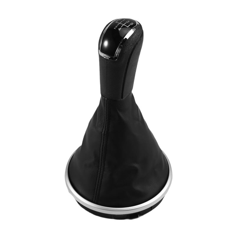 Car Manual Transmission 5 Speed Gear Shift Knob With Dust Cover For Skoda Fabia Fabia 2 II MK2 Roomster