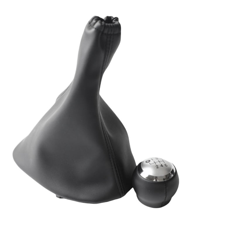 Car Manual Transmission 6 Speed Gear Shift Knob With Dust Cover For Toyota Yaris II 2 MK2 2005-2011