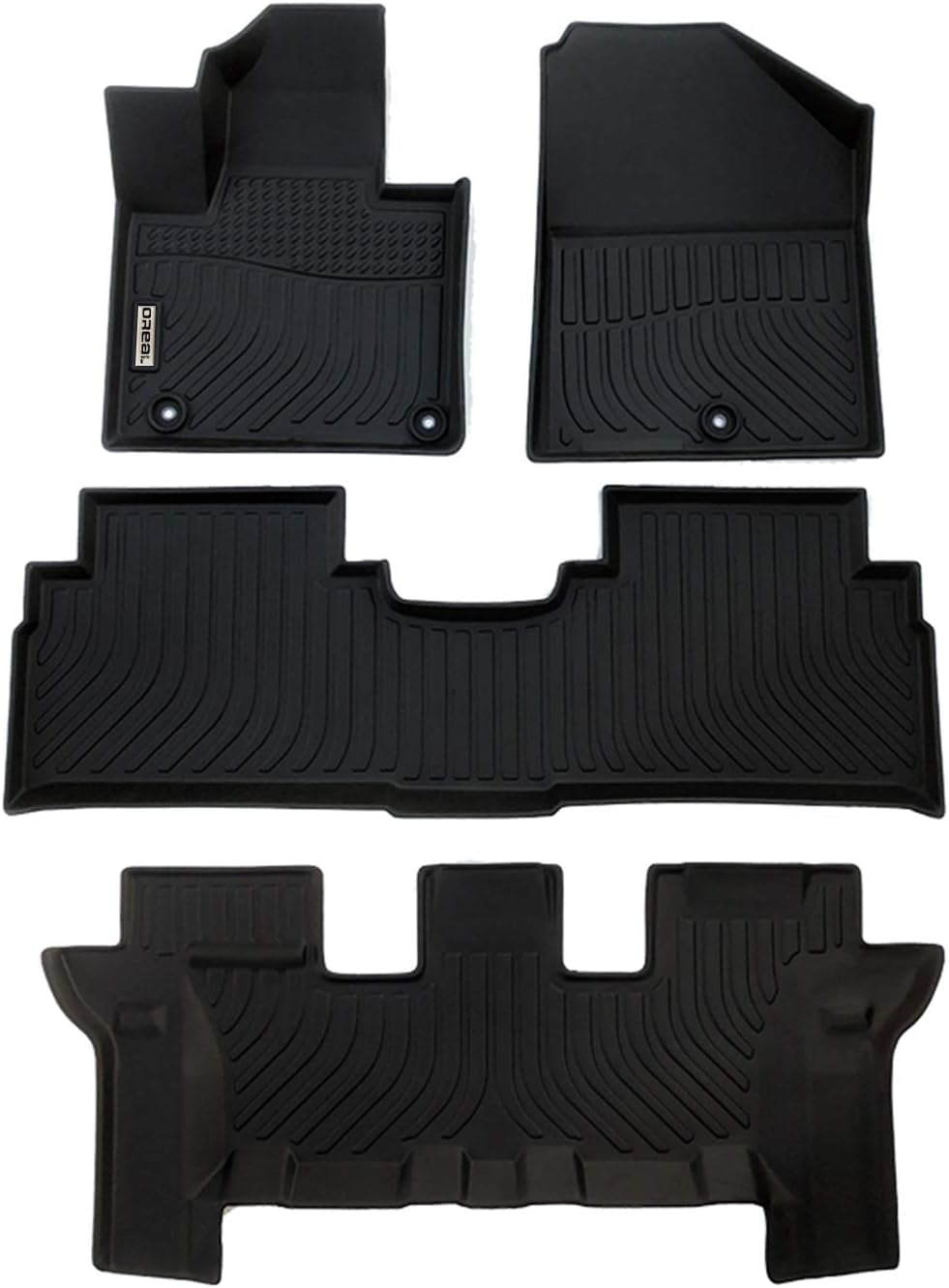 Car Mats Replacement for Floor Liners Kia Sorento 7 Seats 20162020