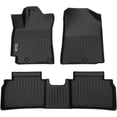 thumbnail image 1 of Car Mats Replacement for Floor Liners Forte 2019-2024 Heavy Duty All Weather Guard Black Front and Rear Car Carpet-Custom Fit-Tough/Durable/Odorless, 1 of 9