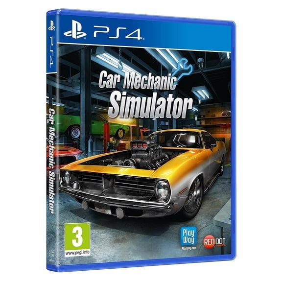 Car Mechanic Simulator - Sony Playstation 4 PS4 [Region Free Simulation Fix] NEW