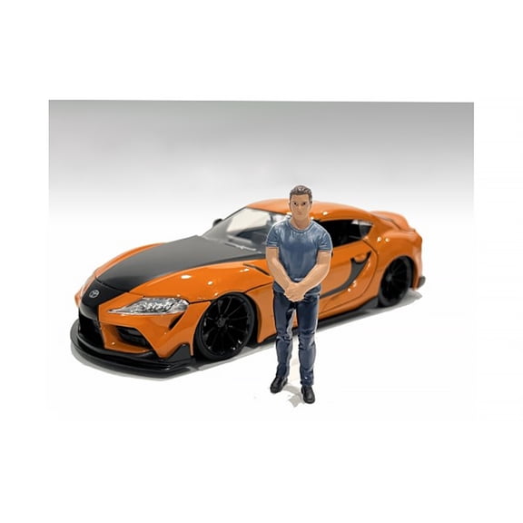 Car Meet 3 Figurine 4 for 1/24 Scale Models by American Diorama