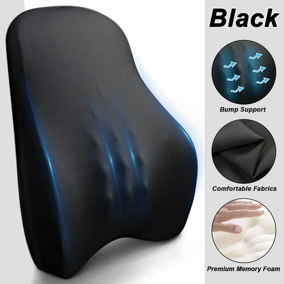 Car Memory Foam Bump Lumbar For Toyota Camry Corolla Waist Lumbar Back Support