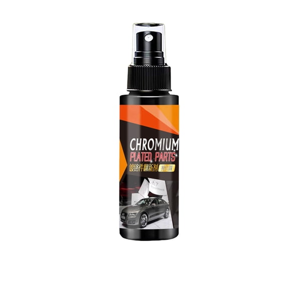 Car Metal Chrome Polish And Cleaner 100ml Restore Oxidation Rust Remover For Chrome Trim And Automotive Brightening Agent
